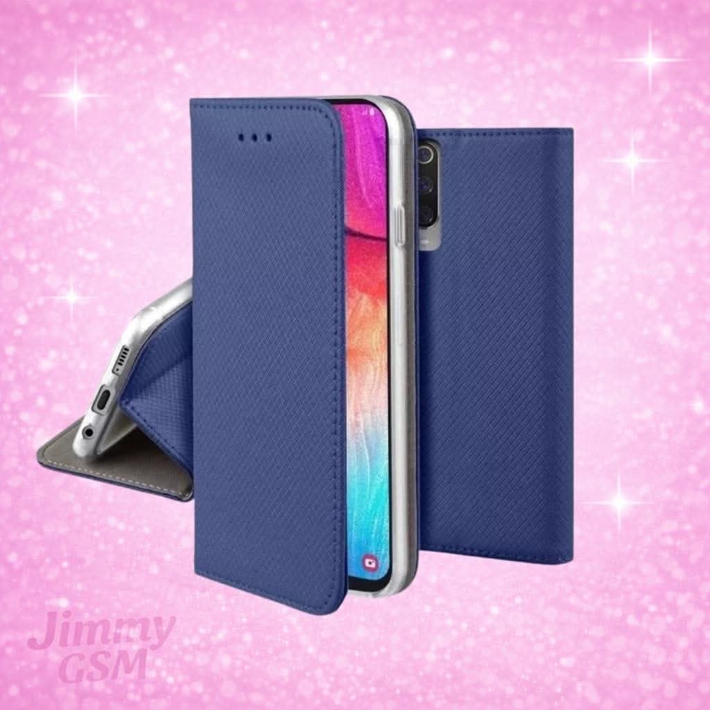 iPhone 13 Oldalra Nyíló Szilikon Tok Kék